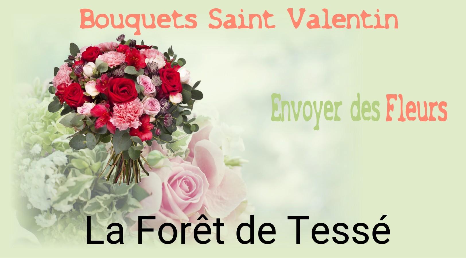 Roses de Saint-Valentin livrées à La Forêt-de-Tessé